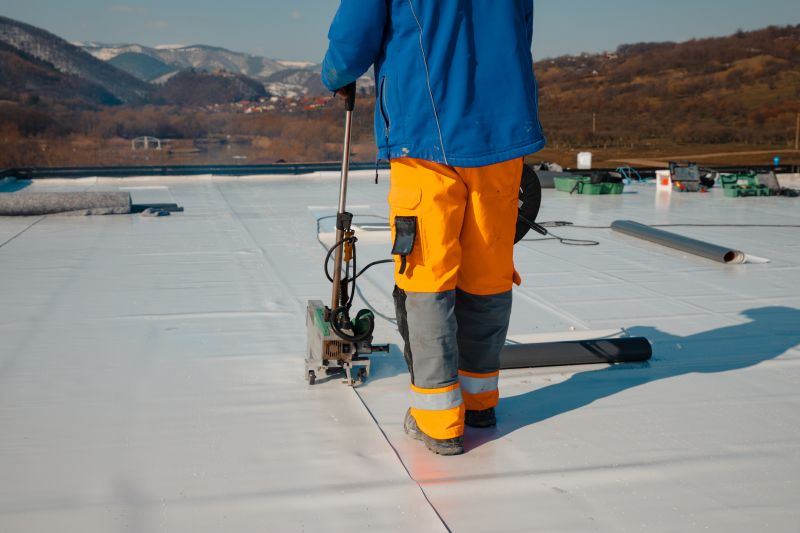 Flat Roof Installation in Spring