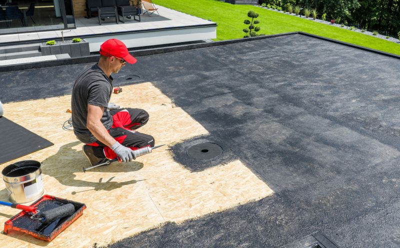 Local Flat Roof Installation pros at work